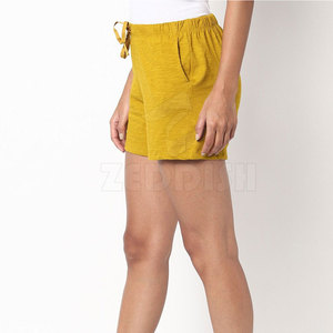 Pantalones cortos de mujer Nueva llegada Pantalones cortos de mujer Algodón Poliéster Hecho Pantalones cortos de mujer para la venta - Product Image 2