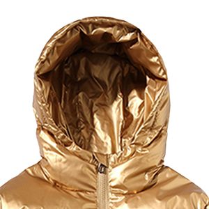 Chaqueta impermeable para hombre invierno brillante acolchado bombardero cálido grueso Puffer chaqueta con capucha para hombre al aire libre - Product Image 3