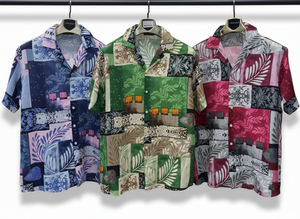 Chemise à manches courtes pour homme à motifs modernes – Coupe décontractée, tissu léger, design estival élégant pour un usage décontracté, tenue de vacances - Product Image 4