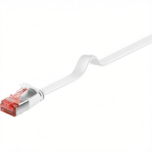 Cable de Conexión Plano U/FTP Blanco CAT 6 de 0.25m - Product Image 2