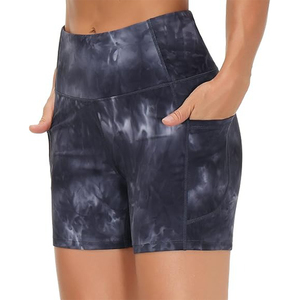 Short de yoga sans couture à séchage rapide pour femme taille haute pantalon de fitness Honey Butt-Culotte sexy de boxe et de yoga taille XL - Product Image 5