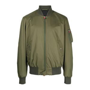 Chaquetas Bomber Clásicas para Hombre con Tela Resistente al Viento, Cierre Completo y Dobladillo Acanalado para un Estilo Urbano Cómodo - Product Image 1