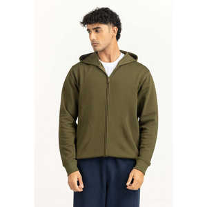 เสื้อฮู้ดดี้ทรงปกติ ผ้าเฟรนช์เทอร์รี่ รุ่น MN-HDZ-WS25-006 สีพื้น ไซส์ XXS ดีไซน์มีซับใน ป้ายยี่ห้อสั่งทำพิเศษ แบบครอป - Product Image 6