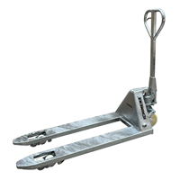 Transpalette manuel hydraulique ICHIMENS de haute qualité, 540x1150mm, roues tandem en nylon, galvanisé, capacité de 2,5 tonnes, garantie de 3 ans