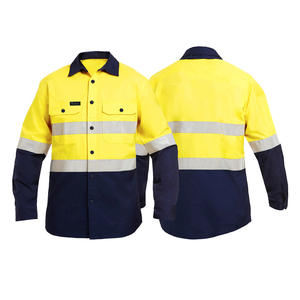 Uniforme de Trabajo Industrial para Construcción y Minería EN20471, Ropa de Trabajo con Logotipo Personalizado, Reflectante, Segura, Transpirable, Impermeable y de Alta Visibilidad - Product Image 2