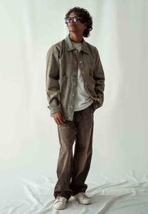 แจ็กเก็ตยีนส์สำหรับนักขี่จักรยานสำหรับผู้ชายไซส์ใหญ่พิเศษใส่โลโก้ได้ตามต้องการ - Product Image 3