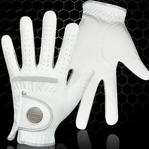 Gant de golf pour femmes droitier de haute qualité en peau de mouton antidérapante respirante avec cuir PU Performance supérieure Couleur OEM - Product Image 2