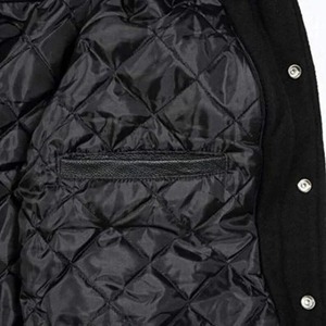 Fabricante de chaquetas de béisbol de alta calidad en Pakistán que ofrece una chaqueta de béisbol universitaria elegante y duradera para hombres Envío DDP - Product Image 6