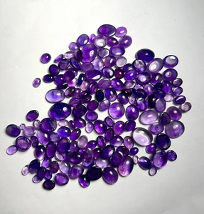 Cabujón de amatista Natural ovalado pequeño de alta calidad, piedra preciosa suelta pulida de primera calidad, lote al por mayor, regalo perfecto - Product Image 4