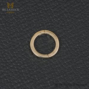 Or jaune massif 14 carats trouver des bijoux en diamant pavé faits à la main nouveau connecteur de bijoux ouvrable de concepteur de qualité supérieure - Product Image 5