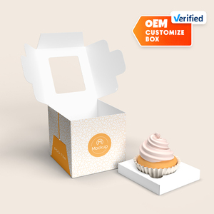 Caja de Cartón para Donuts Personalizada OEM, Solución de Empaque para Panadería Impresa en Cuatro Colores - Product Image 5