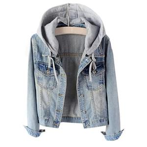 2025 Premium femmes Denim veste aspect vieilli fourrure finition ajustement parfait pour automne hiver printemps coton rempli cristaux dentelle - Product Image 2