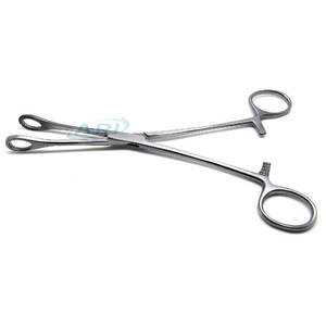 Pinzas para Sujetar Esponjas Quirúrgicas de Acero Inoxidable, Instrumentos Médicos, Pinzas para Sujetar Esponjas para Uso Quirúrgico - Product Image 3