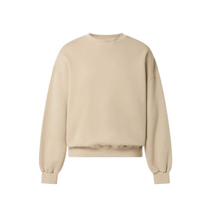 100% coton homme femmes à manches longues col rond sweat décontracté coupe ample automne hiver sweat - Product Image 1