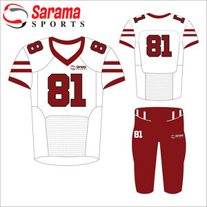 Personalizado Universidad Sublimación Adulto Tackle Twill Jóvenes Jerseys Kits Disfraces Práctica y Pantalones Set, - Product Image 3