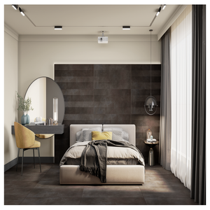 Carreaux en céramique et porcelaine robustes de 600x1200 mm, couleur moka brun, finition semi-mate, salle de bain de luxe, artistique, café moka, supermarché, villa - Product Image 1