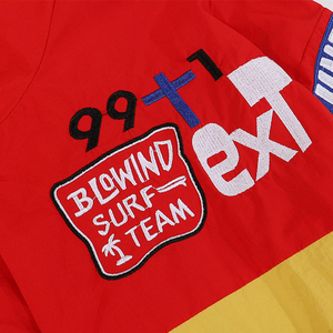 แจ็กเก็ตมอเตอร์ไซด์นาสคาร์ของผู้ชายแจ็กเก็ตมอเตอร์แบบวินเทจขนาดใหญ่พิเศษของผู้ชายผ้าฝ้าย100% ปักตามต้องการ - Product Image 4