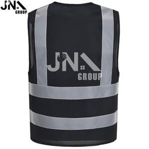 เสื้อกั๊กนิรภัยสะท้อนแสงพร้อมตาข่ายอุตสาหกรรมเสื้อแจ็กเก็ตสำหรับวิศวกรมองเห็นได้ชัดเจนปรับโลโก้ได้ตามต้องการ - Product Image 2