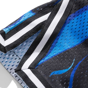 BSCI Venta al por mayor Ropa deportiva Pantalones cortos de baloncesto de verano por encargo Diseño de malla a precio barato Estilo sólido - Product Image 4