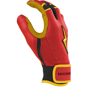 Guantes de Bateo de Béisbol de Cuero Cabretta BRUCE BOLT, Diseño Personalizado para Hombre y Mujer, Logotipo Personalizado de Alta Calidad - Product Image 4