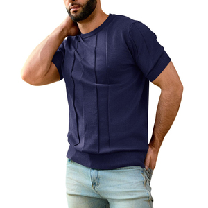 Haute qualité 100% coton 250 Gsm Stock en vrac vêtements mélanger vêtements T-shirts surdimensionné lavé à l'acide personnalisé pierre lavé t-shirts pour hommes - Product Image 2