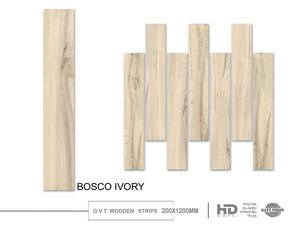 Elegant Porcelain <b>Wood</b> Look Tiles | 200x1200mm Wall Floor Long <b>Plank</b> Natural Texture Premium Export Quality - Product Image 2