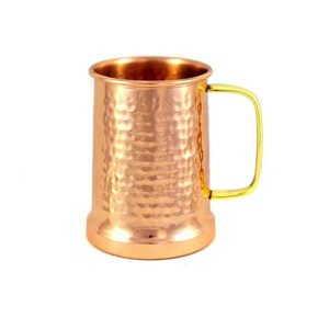 Smooth Pure <b>Copper</b> Moscow Mule Mug Made in India Bulk Quantity High Quality Vintage Modern Export Usage Home Hotel Restaurant - Product Image 4
