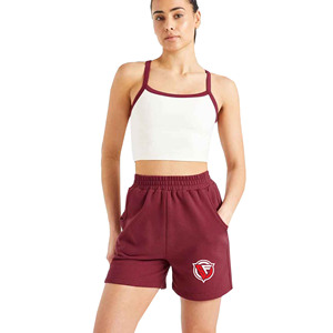 Chemises de gymnastique personnalisables pour femmes 90% Polyester 10% Spandex respirant athlétique Compression débardeur avant Logo Yoga Sport chemise - Product Image 1