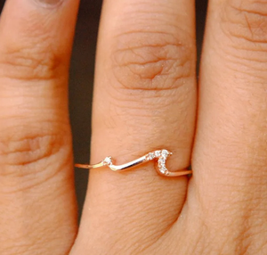 Bague de mariage en diamant cultivé en laboratoire en or 10 carats bijoux en diamant de laboratoire bague de fiançailles ronde cadeau pour son éternité délicate - Product Image 2