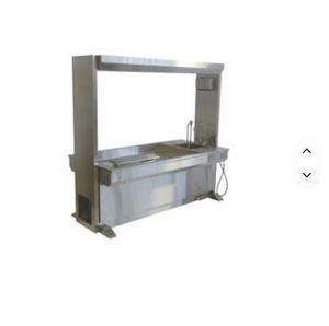 Table de dissection en acier inoxydable avec pont intégré pour une dissection tissulaire sûre, efficace et ergonomique en laboratoire - Product Image 1