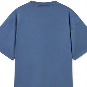 Camiseta de corte regular para hombre, trajes informales de estilo callejero, uso diario, cómoda, de secado rápido, manga corta, 180g, hecha de poliéster/algodón - Product Image 5