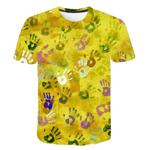 Camisetas de manga corta con estampado a la moda para hombre, hechas de algodón y fibra de bambú, el mejor tamaño y función ligera, directo a Pakistán - Product Image 5