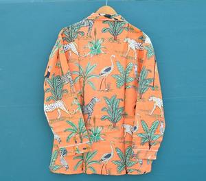 Ensemble de pyjamas en pur coton vêtements de nuit doux avec bretelles spaghetti bleu dentelle PJ's pour l'été pour demoiselles d'honneur se prélasser motif anime - Product Image 6