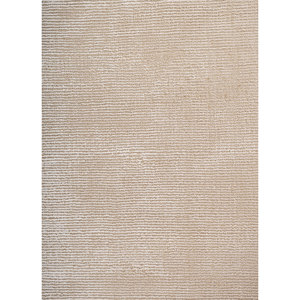 Contour Ivory 9x12 Hand Loom Wool <b>Rugs</b> Organic Cotton <b>Jute</b> with Solid Color for Home Decor for Bedroom or Hallway Decoration - Product Image 3