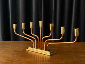 Luxury Selling Menorah <b>Candle</b> Holder for <b>Dinner</b> Decor and Dinning Home Decor Metal Wedding <b>Candle</b> Stand - Product Image 4