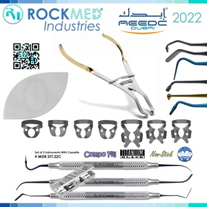 Kit Manual de Relleno Compuesto Dental con Arte Cusp SOLO Instrumentos Posterior y Anterior Reutilizables Hechos de Metal de Resina de Acero - Product Image 4