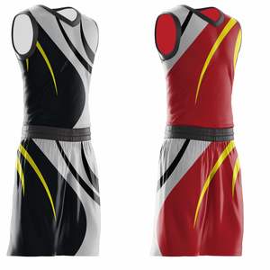 Diseño personalizado Camisetas de baloncesto para jóvenes Impreso Reversible Jersey Uniforme de baloncesto con pantalones cortos reversibles - Product Image 3