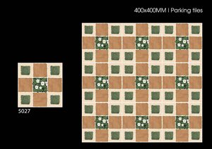 Carrelages de stationnement 400x400mm Carreaux de porcelaine 40x40cm Idées de revêtements de sol résidentiels et commerciaux en Inde Gujarat Morbi - Product Image 5