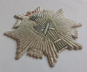 Parches Bordados a Mano de Alta Calidad, Personalizados, para Coser en Tela, Insignias para Blazers, Sombreros, Uniformes, Parches de Bolsillo, con Hilo Metálico - Product Image 2