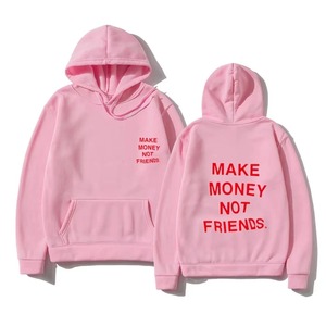 Sudadera con Capucha Unisex de Forro Polar para Otoño Invierno 2025, Estilo Urbano, con Estampado Gráfico de Letras y Logotipo Frontal - Product Image 1