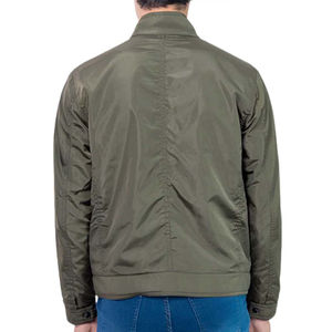 แจ็คเก็ตบอมเบอร์ผ้าแคนวาสสั่งทำสำหรับผู้ชาย สไตล์ลำลองกลางแจ้ง ขายส่งปี 2026 สไตล์ไฮสตรีท สำหรับฤดูหนาว พร้อมโลโก้ด้านหน้า - Product Image 5