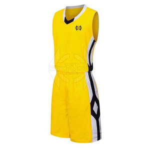 Uniforme de basketball pour hommes grande taille, respirant et anti-transpiration, sans manches, 100 % polyester, modèle USA, vente en gros - Product Image 2