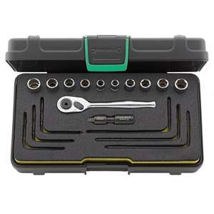 Jeu de douilles Stahlwille 1/4'' 18 pièces - Product Image 1