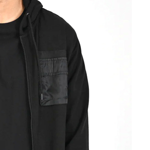 Wholesale Custom Heavy 100% Cotton Zip Hoodie for Men Streetwear Oversized Hoodies Plain Dyed Plus Size for Winter OEM Service - Product Image 5