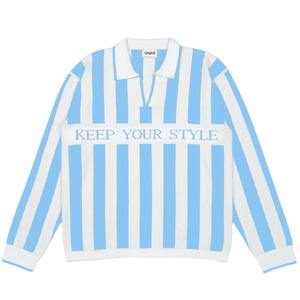 Suéter Personalizado con Logotipo para Hombre, Antipilling, Grueso, de Lana/Nailon, Cuello Redondo, Informal, de Invierno, con Diseño de Letras Jacquard - Product Image 6