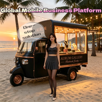 Solution tout-en-un : Food Truck mobile personnalisable avec cuisine complète et équipement commercial pour la pizza