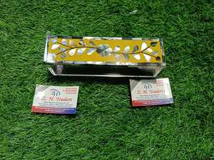 Elegante Contenedor Transparente para Frutos Secos, Especias y Cestas de Regalo, Caja de Acrílico con Incrustaciones de Nácar Hecha a Mano - Product Image 2