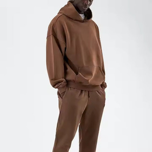 2025 nuevo logotipo personalizado estampado 100% algodón polar sudaderas con capucha para hombre personalizar en blanco casual de gran tamaño sudaderas térmicas para hombre - Product Image 2