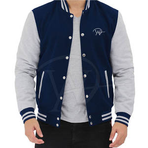 Veste Lettermen confortable de conception sur mesure pour hommes Veste Lettermen à manches longues à vendre - Product Image 1