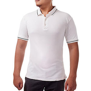 Camiseta de manga corta para hombre de alta calidad en blanco 100% algodón 210Gsm liso Casual de gran tamaño con cuello redondo - Product Image 2